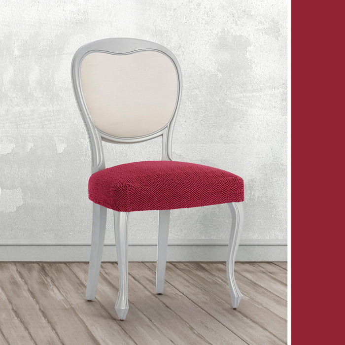 Husă pentru Scaun Eysa JAZ Bordo 50 x 5 x 50 cm 2 Unități