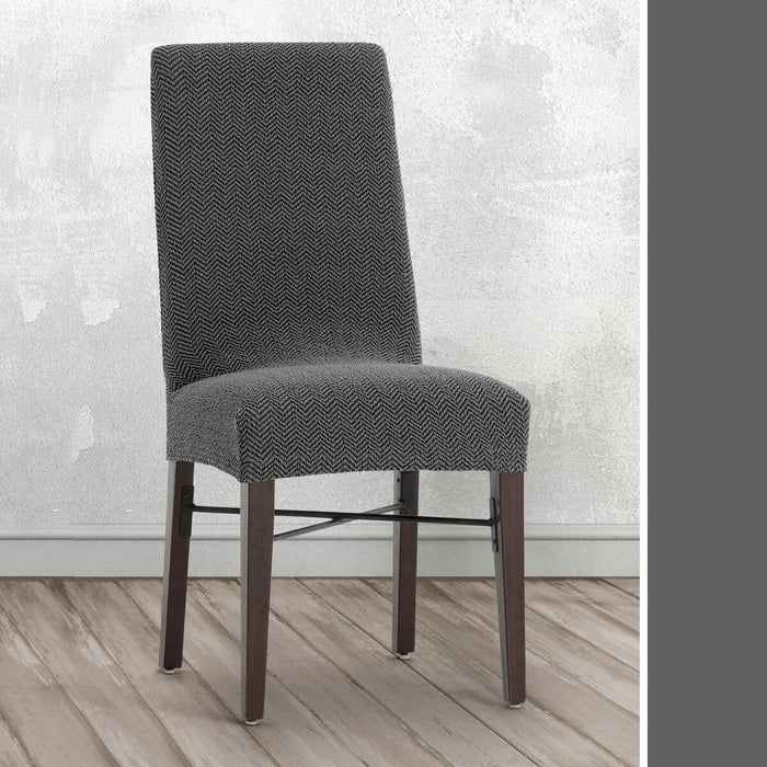 Husă pentru Scaun Eysa JAZ Gri închis 50 x 60 x 50 cm 2 Unități