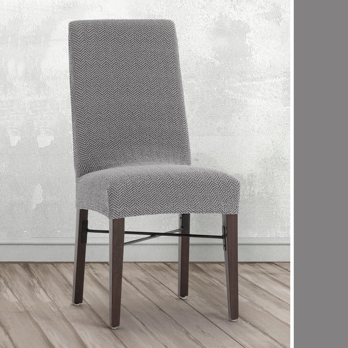 Husă pentru Scaun Eysa JAZ Gri 50 x 60 x 50 cm 2 Unități