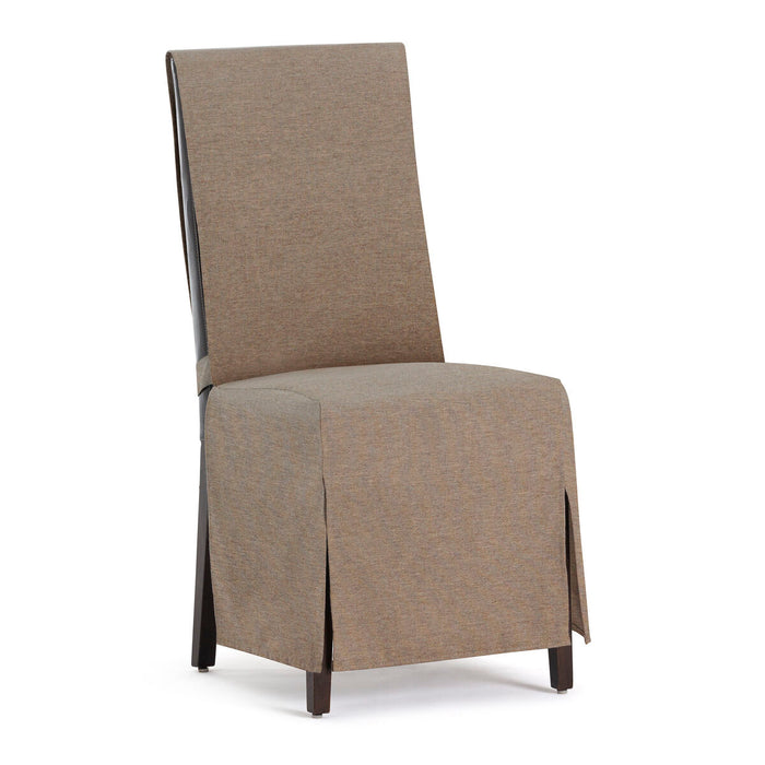 Husă pentru Scaun Eysa VALERIA Bej 40 x 135 x 45 cm 2 Unități