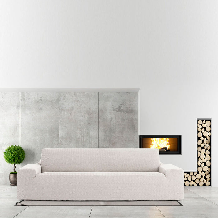 Husă pentru canapea Eysa JAZ Alb 70 x 120 x 330 cm