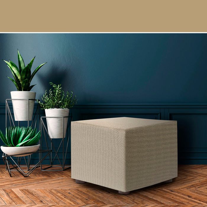 Husă pouf Eysa JAZ Bej 65 x 65 x 65 cm