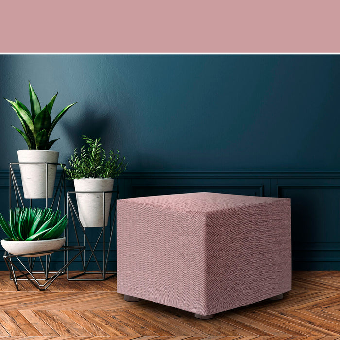 Husă pouf Eysa JAZ Roz 65 x 65 x 65 cm
