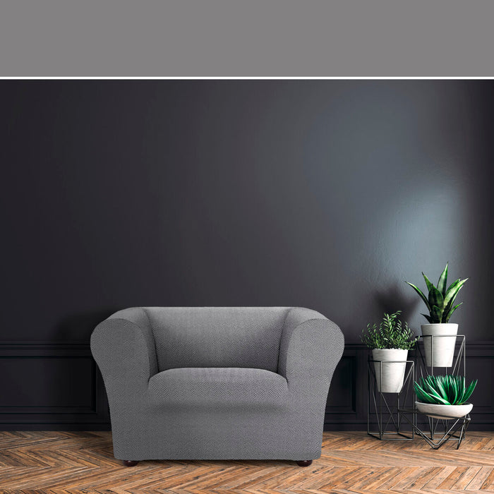 Husă pentru fotoliu Eysa JAZ Gri 110 x 100 x 130 cm