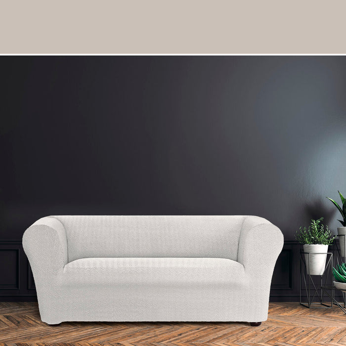 Husă pentru canapea Eysa JAZ Alb 110 x 100 x 180 cm