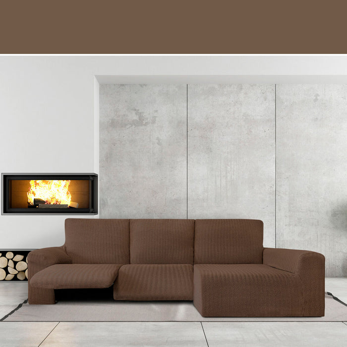 Husă de șezlong cu braț lung drept Eysa JAZ Maro 180 x 120 x 360 cm