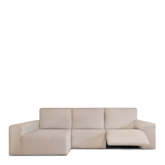 Husă de șezlong cu braț lung stâng Eysa JAZ Bej 180 x 120 x 360 cm