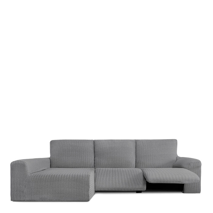 Husă de șezlong cu braț lung stâng Eysa JAZ Gri 180 x 120 x 360 cm