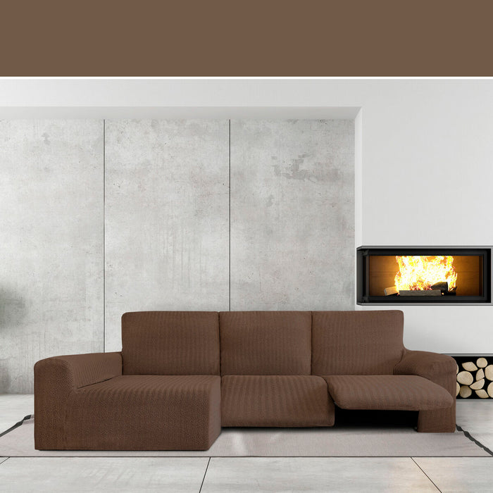 Husă de șezlong cu braț lung stâng Eysa JAZ Maro 180 x 120 x 360 cm