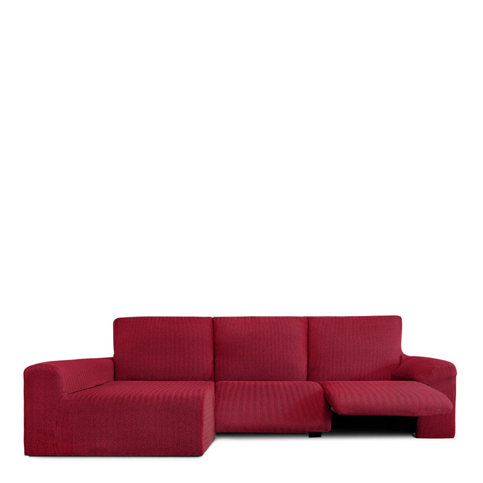 Husă de șezlong cu braț lung stâng Eysa JAZ Bordo 180 x 120 x 360 cm