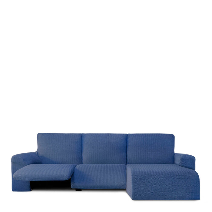 Husă de șezlong cu braț scurt drept Eysa JAZ Albastru 120 x 120 x 360 cm
