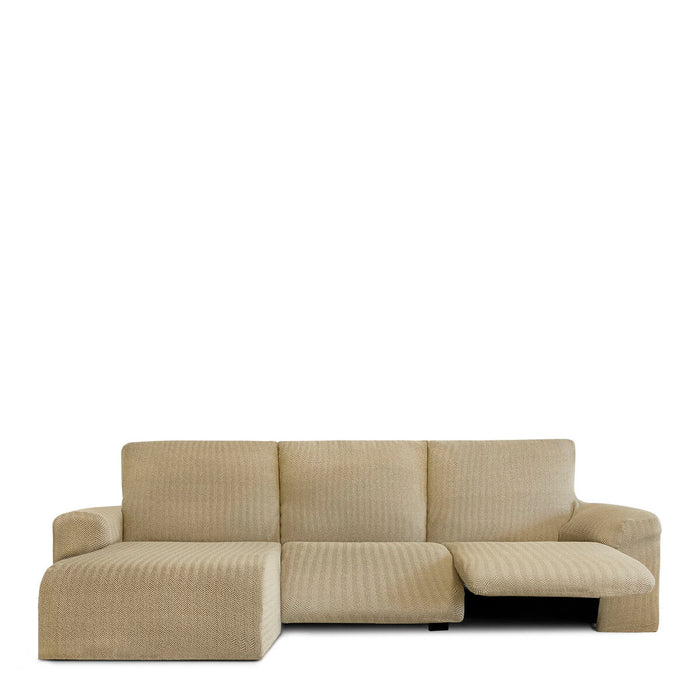 Husă de șezlong cu braț scurt stâng Eysa JAZ Bej 120 x 120 x 360 cm