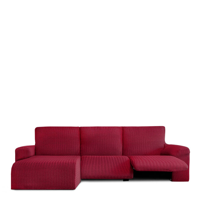 Husă de șezlong cu braț scurt stâng Eysa JAZ Bordo 120 x 120 x 360 cm
