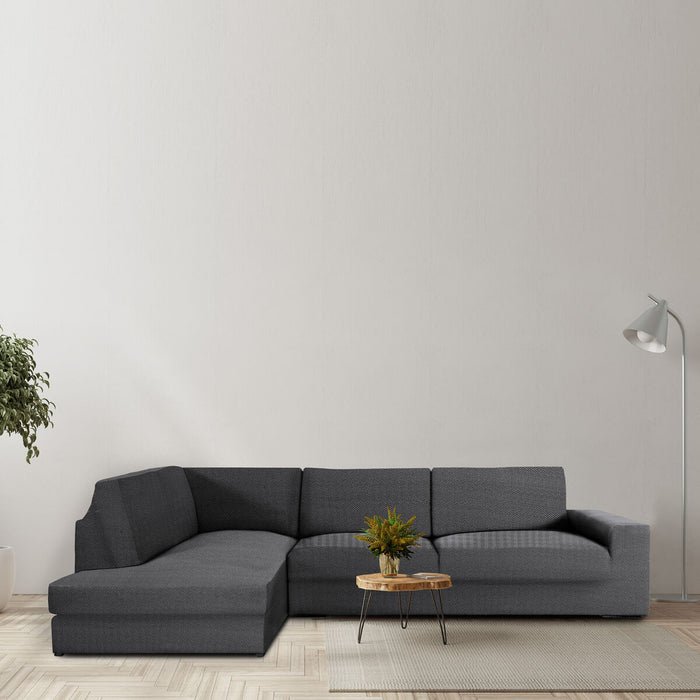 Husă pentru canapea Eysa JAZ Gri închis 110 x 120 x 500 cm