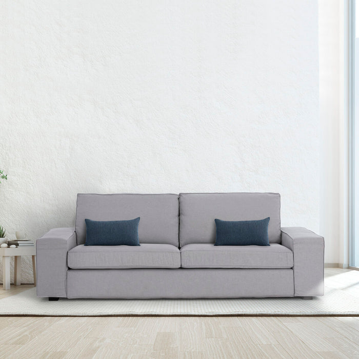 Husă de pernă de canapea Eysa MID Albastru 30 x 50 cm