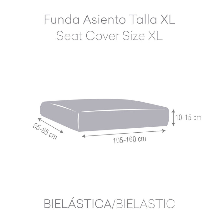 Husă pentru canapea Eysa BRONX Bordo 85 x 15 x 160 cm