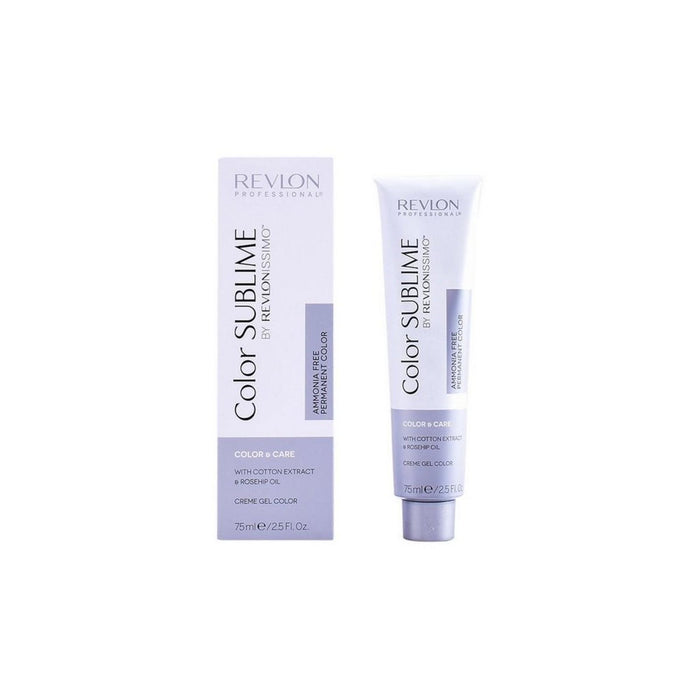 Vopsea permanentă de păr Revlon Color Sublime, vegană, nuanța 9 Very Light Blonde, 75 ml