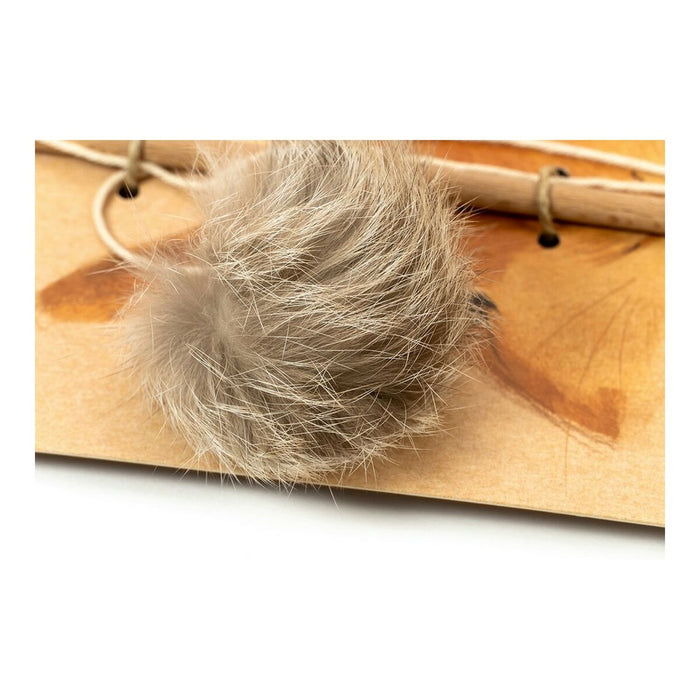 Undiță pentru pisici Gloria Gaudí Pompoane (6 cm)