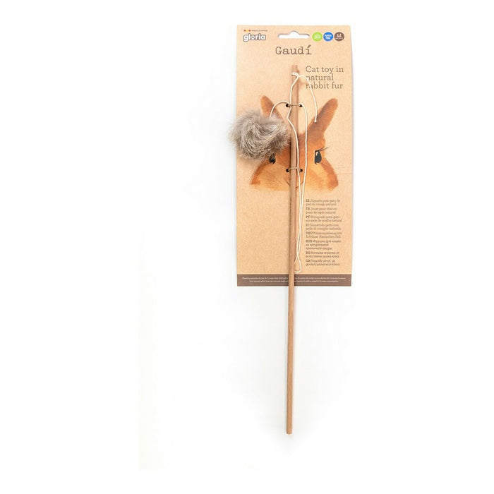 Undiță pentru pisici Gloria Gaudí Pompoane (6 cm)
