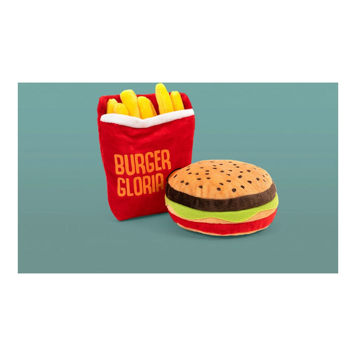 Jucărie pentru câini Gloria Hamburdog 14 x 6 cm Burger