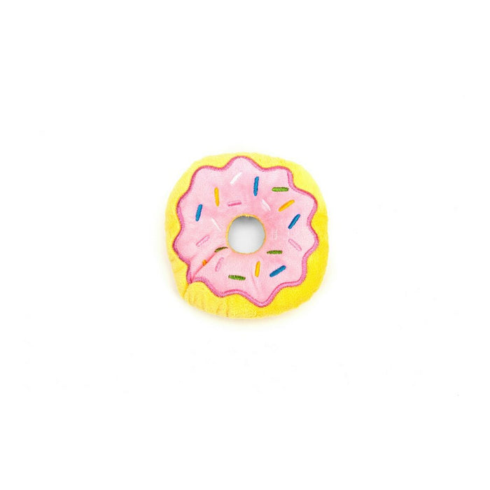 Jucărie din pluș pentru câini Gloria Frosty Donut Roz