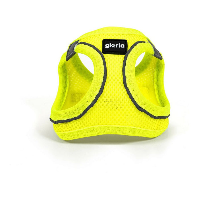 Ham pentru câini Gloria Air Mesh Trek Star Galben Mărimea XXXS (18-20 cm)