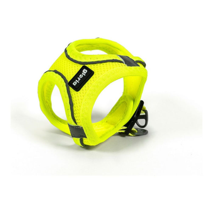 Ham pentru câini Gloria Air Mesh Trek Star Galben Mărimea XXXS (18-20 cm)