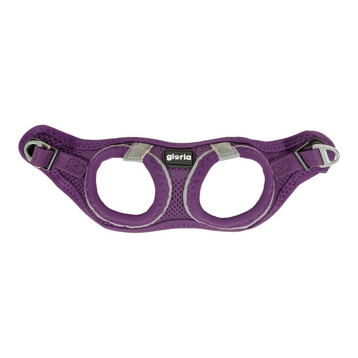 Ham pentru câini Gloria Air Mesh Trek Star Reglabil Mov Mărimea XXXS (18-20 cm)