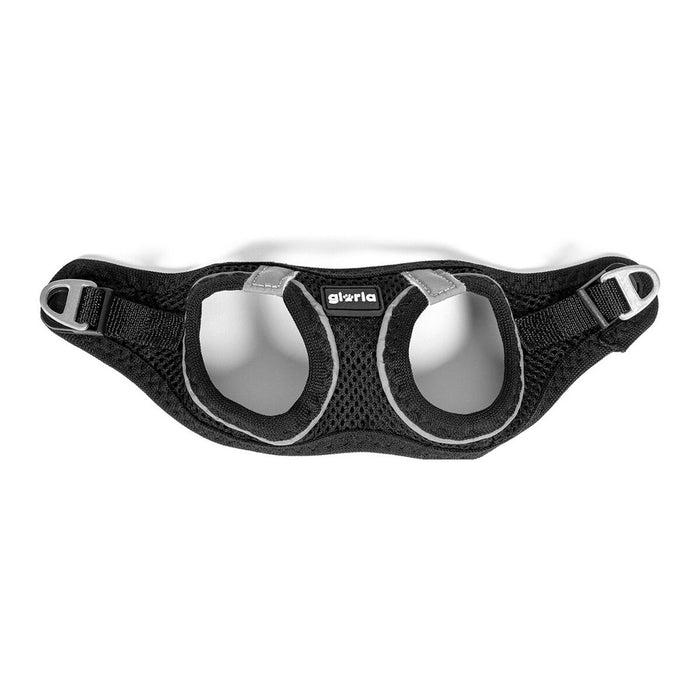 Ham pentru câini Gloria Air Mesh Star Negru Mărimea XXS (24-26 cm)