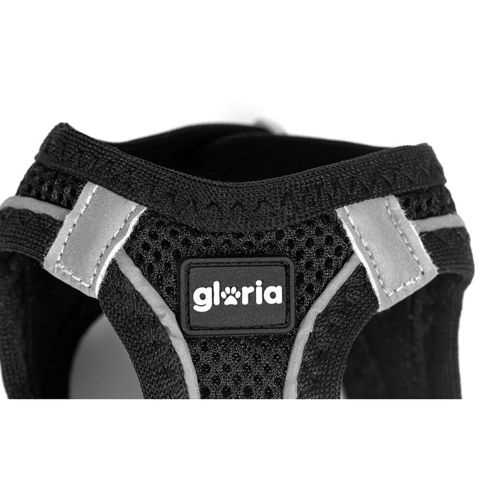 Ham pentru câini Gloria Trek Star 27-28 cm 31-34,6 cm Negru XS