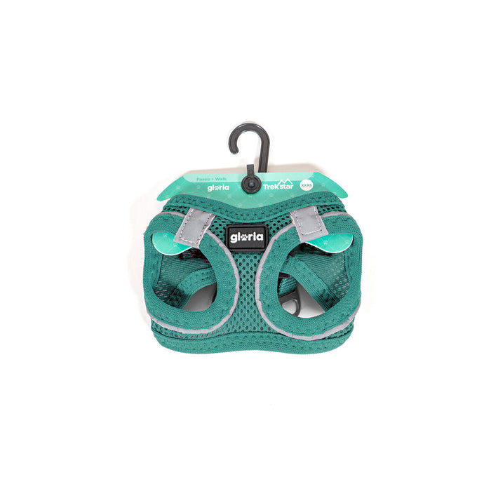 Ham pentru câini Gloria Trek Star 32,8-35,4 cm 45-47 cm Turquoise M