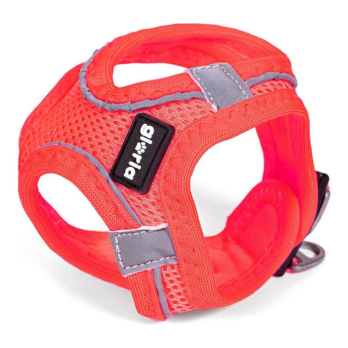 Ham pentru câini Gloria Air Mesh Trek Star Reglabil Roz L (33,4-35 cm)