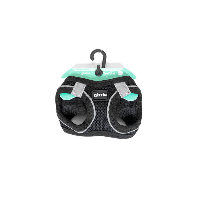 Ham pentru câini Gloria Trek Star 33,4-35 cm 51-52 cm Negru L