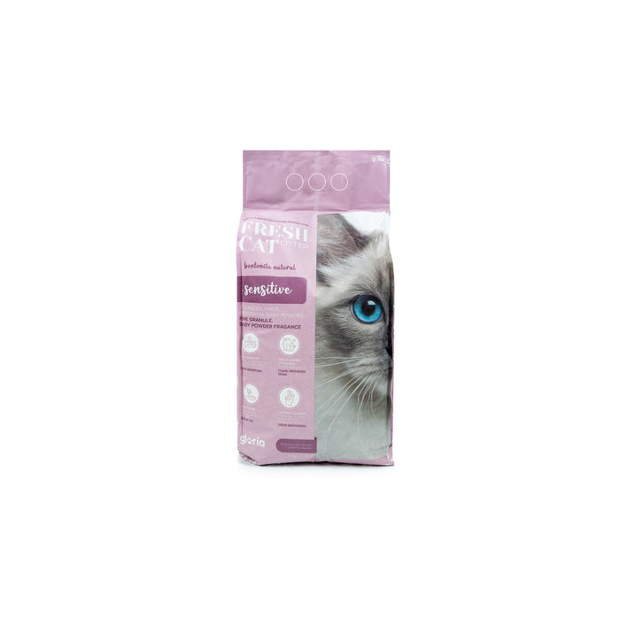 Nisip pentru pisici Gloria Premium Sensitive 5 kg 4 Unități