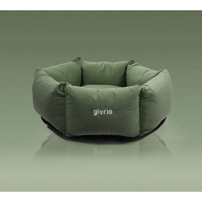 Pat pentru câine Gloria Hondarribia Verde 60 x 60 cm Hexagonal