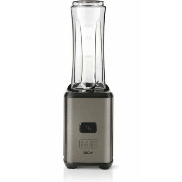 Mixer cu Pahar Black & Decker BXJBA350E Oțel 350 W 600 ml