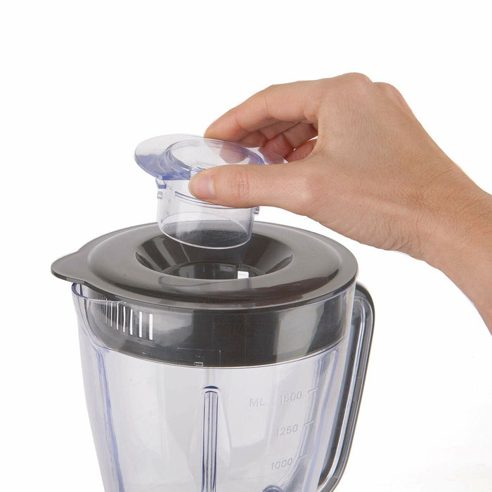 Mixer cu Pahar Black & Decker BXJB500E Alb Transparent 500 W 1,5 L