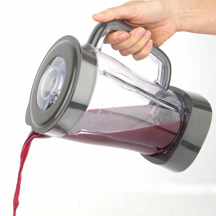 Mixer cu Pahar Black & Decker BXJB500E Alb Transparent 500 W 1,5 L