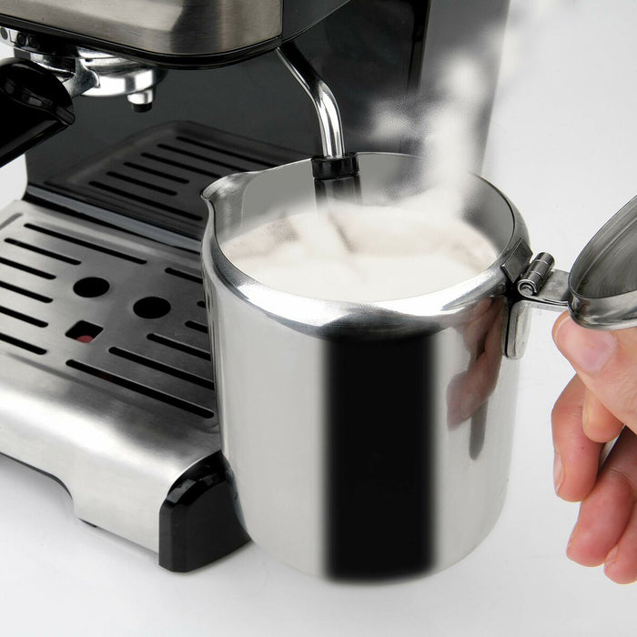 Cafetieră Express cu Braț Black & Decker ES9200010B                      1,2 L Negru Argintiu 2 Hrníčky