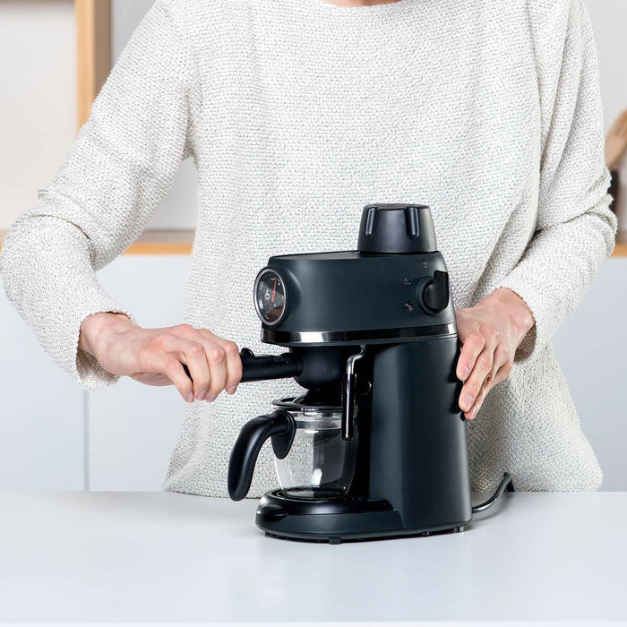 Cafetieră Express cu Braț Black & Decker BXCO800E 800 W 240 ml Negru
