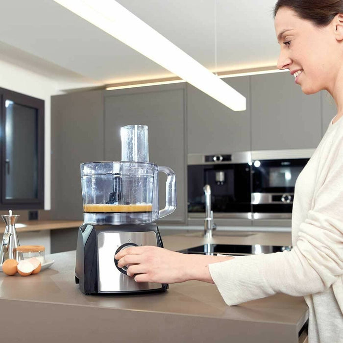 Robot de Bucătărie Black & Decker ES9250050B                      Negru Argintiu 1200 W