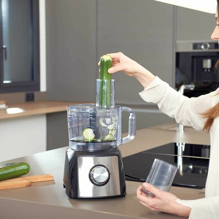 Robot de Bucătărie Black & Decker ES9250050B                      Negru Argintiu 1200 W