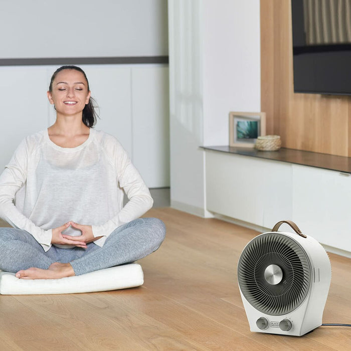 Termoventilator Portabil Black & Decker BXFSH2000E Alb 2000 W