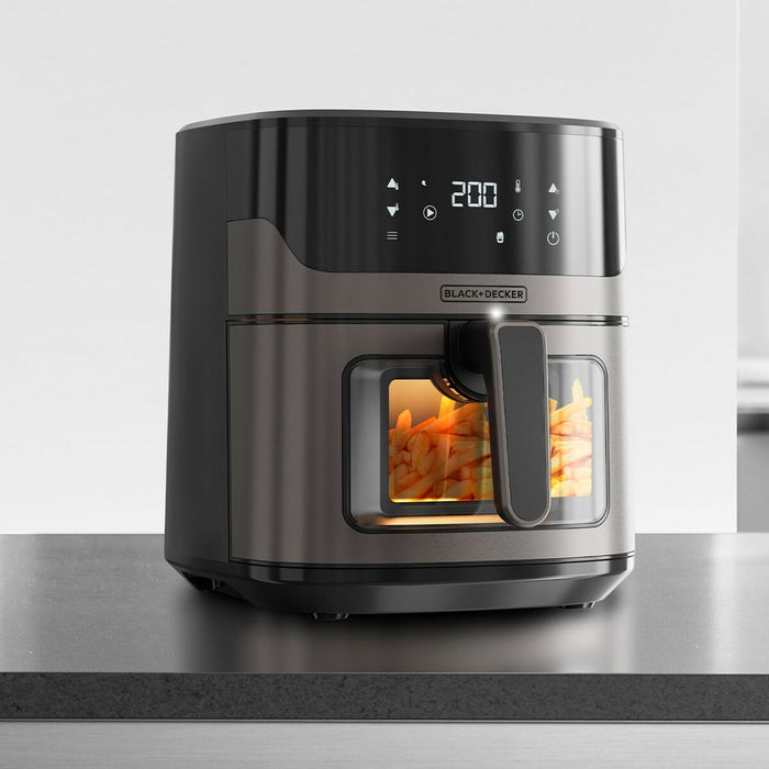 Friteuză fără Ulei Black & Decker BXAF6500E Negru 1600 W