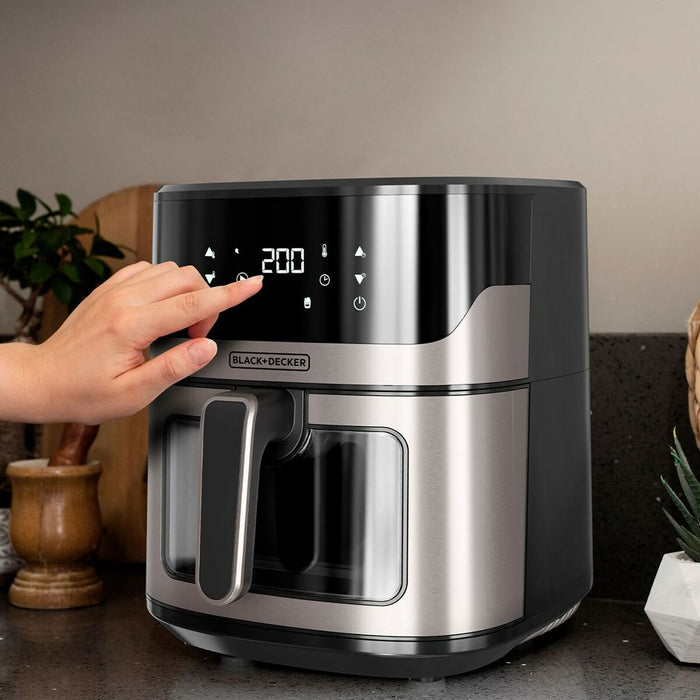 Friteuză fără Ulei Black & Decker BXAF6500E Negru 1600 W