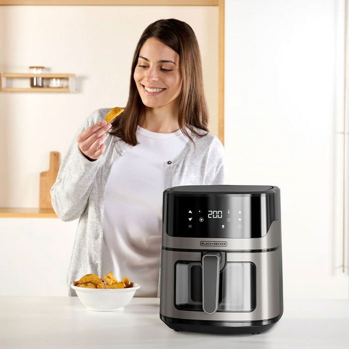 Friteuză fără Ulei Black & Decker BXAF6500E Negru 1600 W