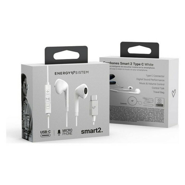 Căști cu Microfon Energy Sistem Smart 2 USB-C