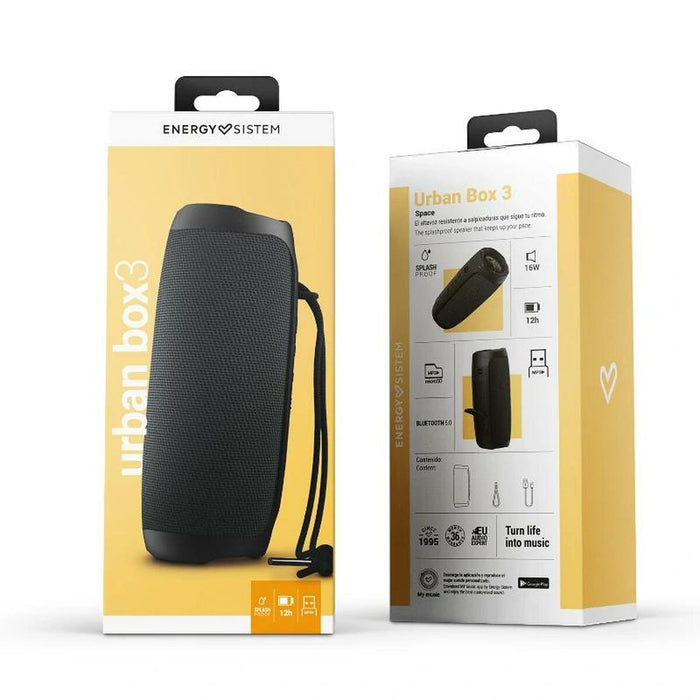 Difuzor Bluetooth Portabil Energy Sistem 449897 Negru 16 W