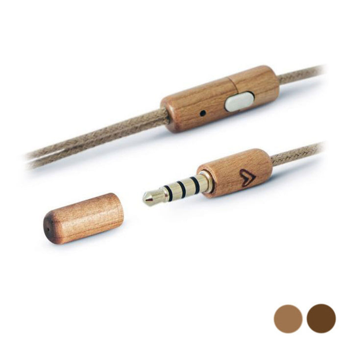 Căști cu Microfon Energy Sistem Eco Wood