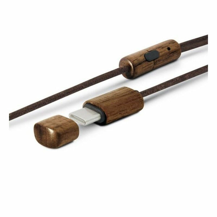 Căști cu Microfon Energy Sistem Eco Wood
